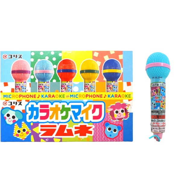 100円 コリス カラオケマイクラムネ [1箱 20個入]