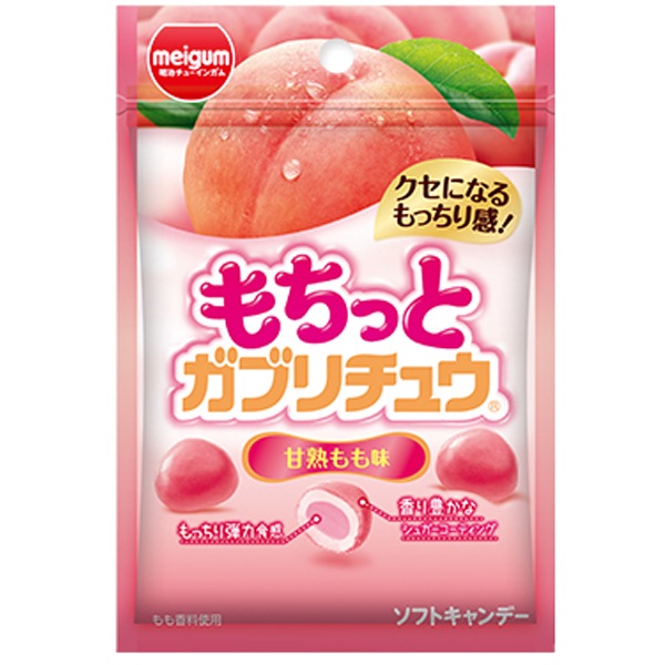 140円 メイチュー もちっとガブリチュウ 甘熟もも味 [1箱 10個入]
