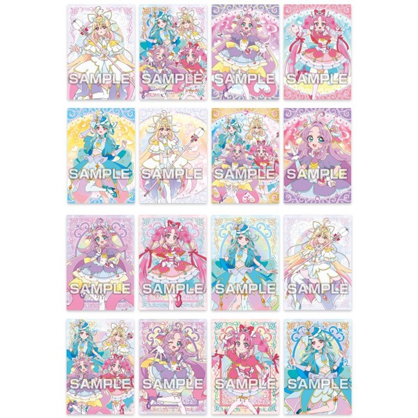 100円 エンスカイ 名探偵プリキュアキラキラトレーディングコレクション2ガムつき [1箱 20個入]