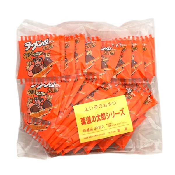 20円 菓道 ラーメン屋さん太郎 [1袋 30個入]：駄菓子,お菓子の通販｜卸
