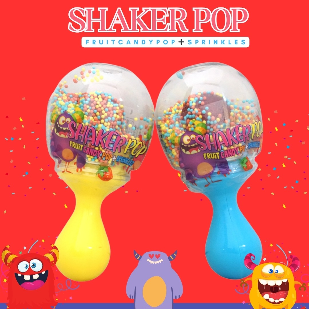 シェイカーポップキャンディ [1箱 10個入]：駄菓子,お菓子の通販｜卸