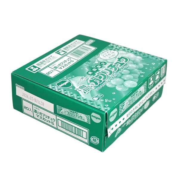 40円 メイチュー 濃いガブリチュウ マスカットスパーク味 [1箱 20個入]