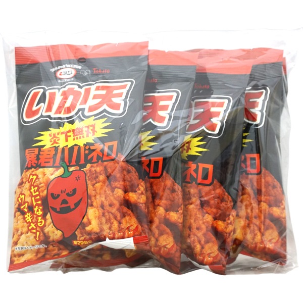 200円 マルエス 30gいか天 炎下無双 暴君ハバネロ [1袋 5個入]