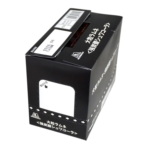 131円 森永 大粒ラムネ 強炭酸シュワコーラ [1箱 10個入]