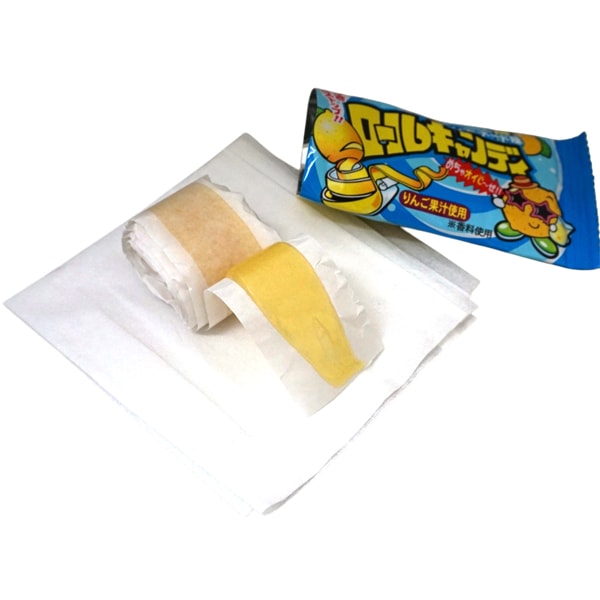 【期間限定】60円 やおきん ロールキャンディ レモネード味 [1箱 24個入]