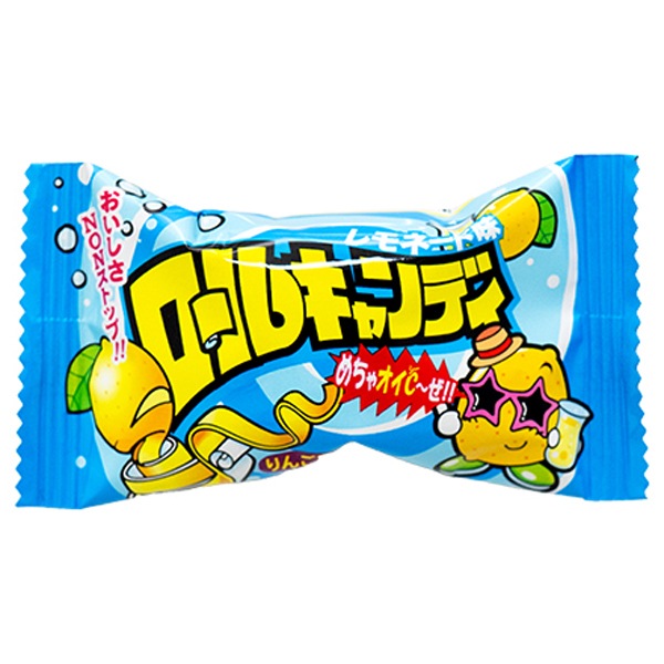 期間限定】60円 やおきん ロールキャンディ レモネード味 [1箱 24個入