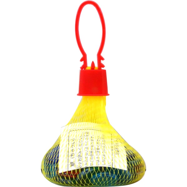 ネット入りおはじき [1袋 12個入]：駄菓子,お菓子の通販｜卸問屋ミカミ