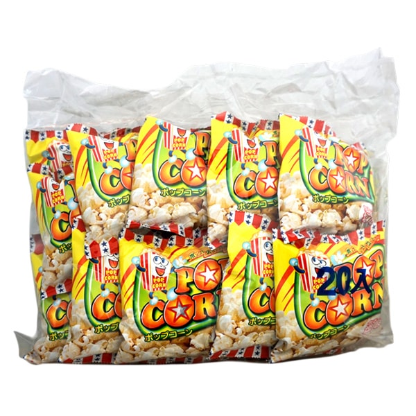 45円 やおきん 13gポップコーン [1袋 20個入]：駄菓子,お菓子の通販