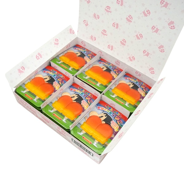 37円 丹生堂 クレヨンしんちゃん ケツだけ星人グミ ピーチパイン味 [1箱 36個入]