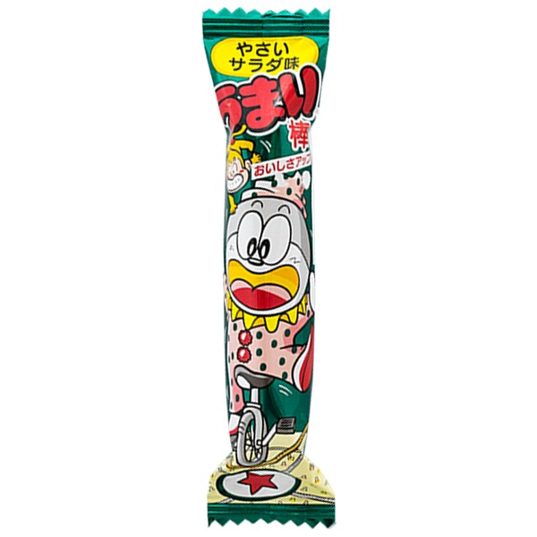 15円 やおきん うまい棒 やさいサラダ味 [1袋 30本入]：駄菓子