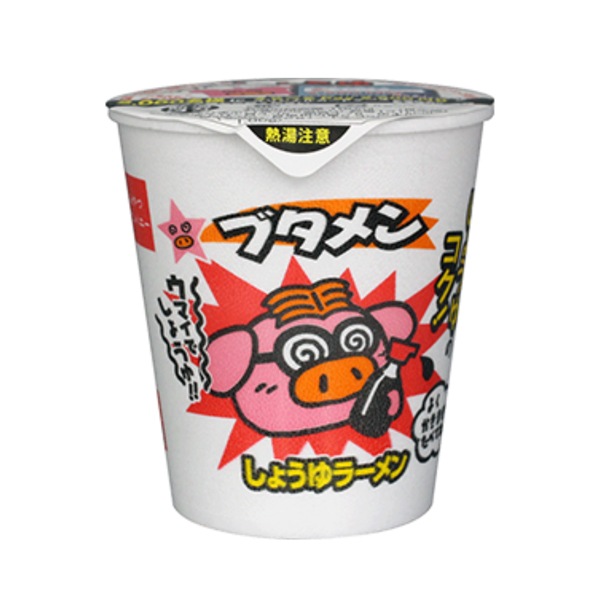 98円 おやつカンパニー ブタメン しょうゆラーメン [1箱 15個入