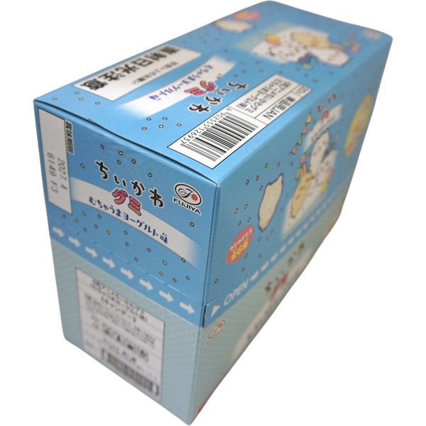 150円 不二家 6粒ちいかわグミ むちゃうまヨーグルト味 [1箱 20個入]