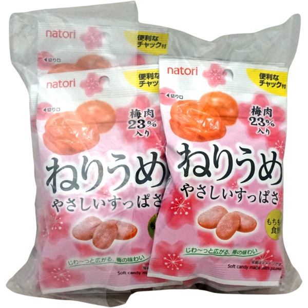 100円 なとり 27gねり梅 [1袋 10個入]：駄菓子,お菓子の通販｜卸問屋