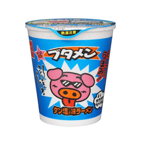 98円 おやつカンパニー ブタメン タン塩 [1箱 15個入]：駄菓子,お菓子