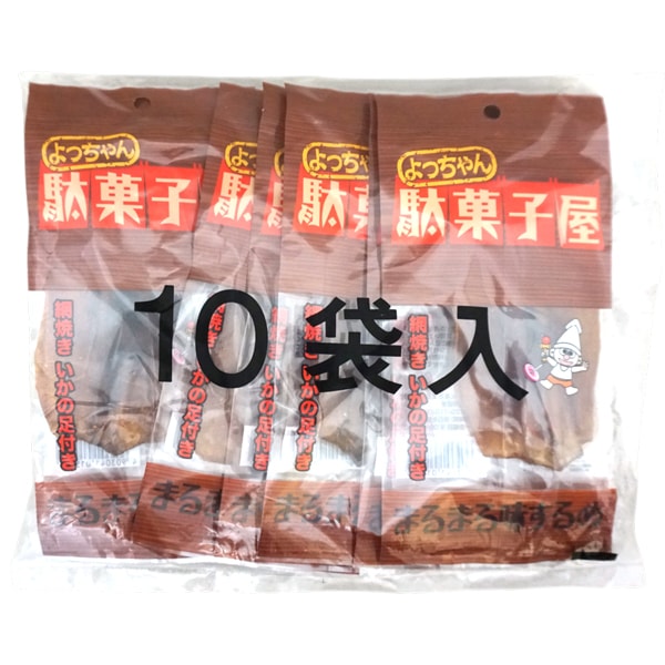 120円 よっちゃん 駄菓子屋まるまる味するめ [1袋 10個入]：駄菓子,お