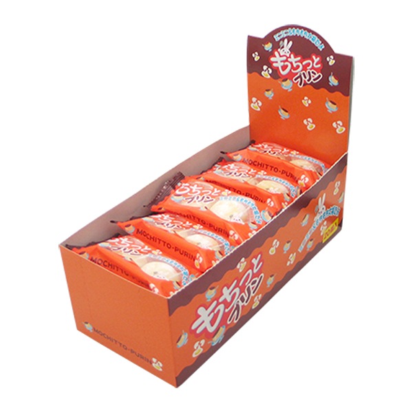 40円 やおきん もちっとプリン [1箱 20個入]：駄菓子,お菓子の通販｜卸
