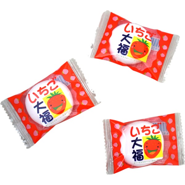 やおきん いちご大福 [1袋 165g入]：駄菓子,お菓子の通販｜卸問屋