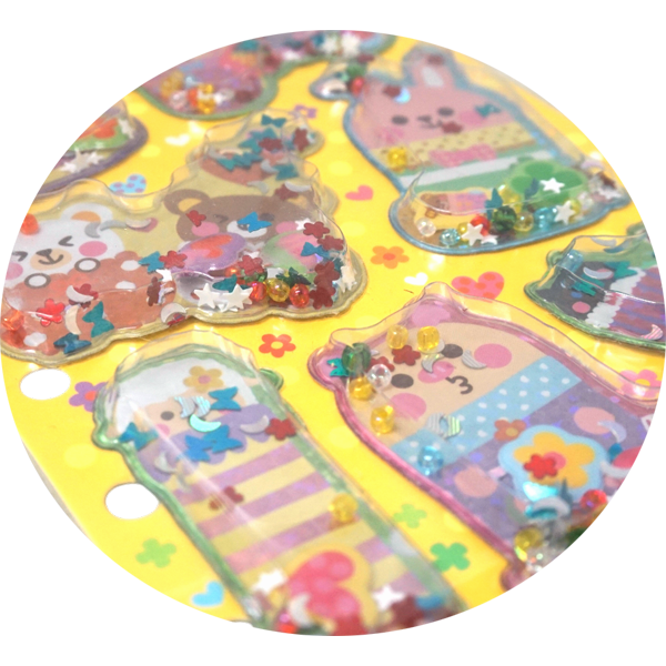 カプセルポップシール アニマル2 [1袋 12枚入]：駄菓子,お菓子の通販