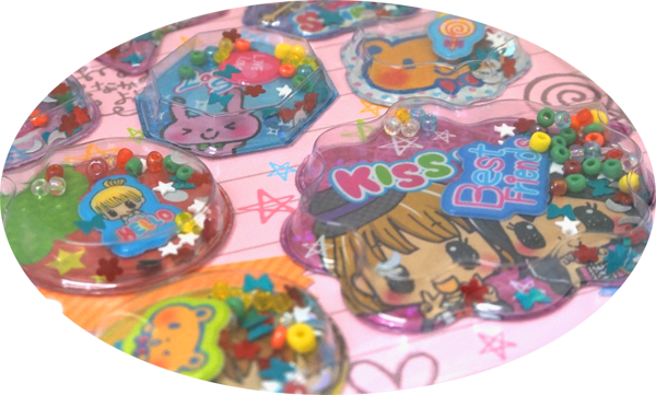 カプセルポップシール ガールズ2 [1袋 12枚入]