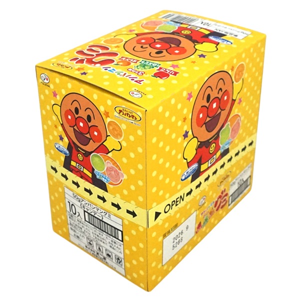 不二家 アンパンマングミ 10個入 15箱セット 130円 不二家 50gアンパンマングミ [1箱 10個入]：駄菓子,お菓子の通販