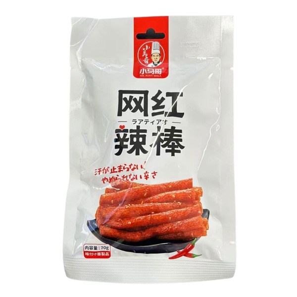 70gラーティアオ 網紅辣棒 [1袋 10個入]