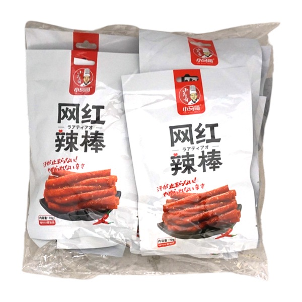 70gラーティアオ 網紅辣棒 [1袋 10個入]