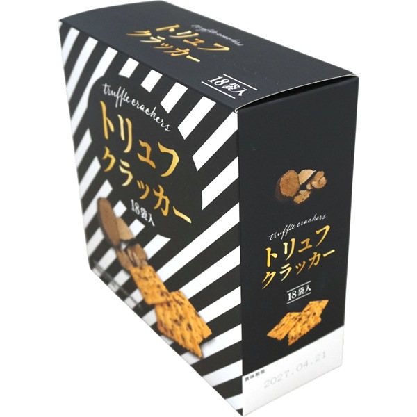 25円 タクマ トリュフクラッカー [1箱 18個入]：駄菓子,お菓子の通販