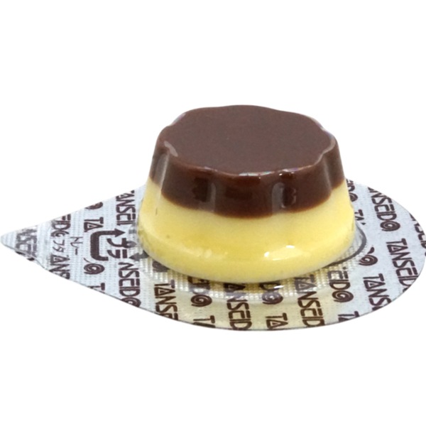 14円 丹生堂 ミニプリンちゃんチョコ 占い付 [1箱 80個入]：駄菓子,お