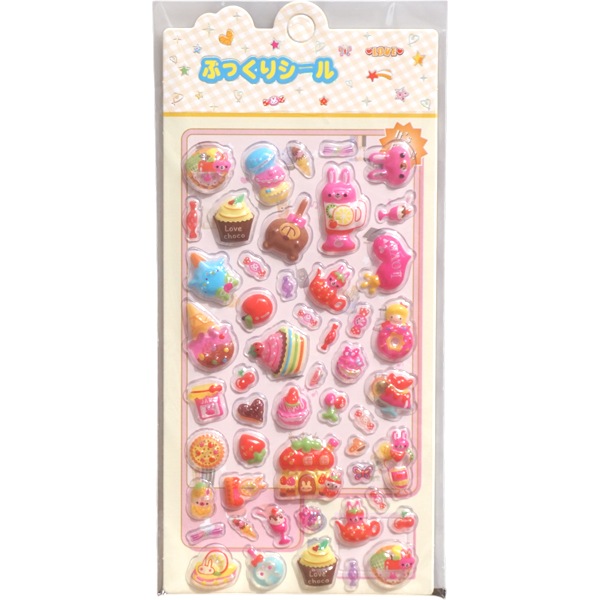 ぷっくりシール [1袋 12個入]