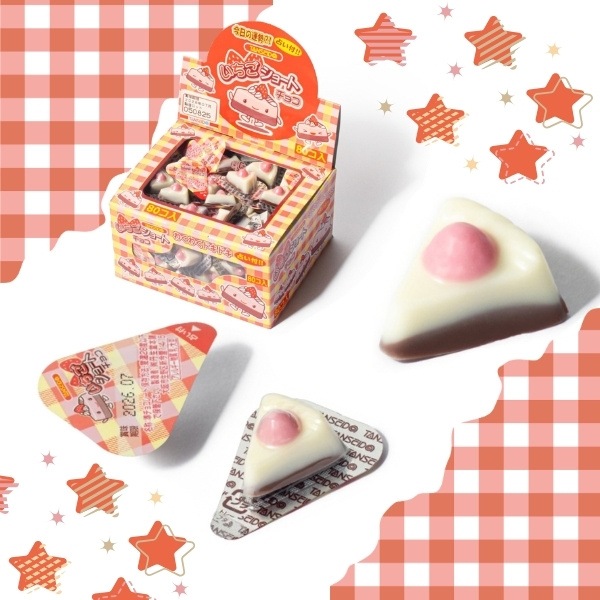 16円 丹生堂 イチゴショートチョコ占い付 [1箱 80個入]