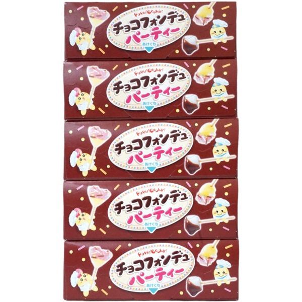 300円 クラシエ チョコフォンデュパーティー [1箱 5個入]：駄菓子,お