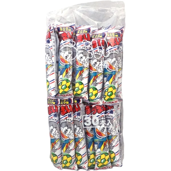 15円 やおきん うまい棒 シュガーラスク味 [1袋 30本入]：駄菓子,お