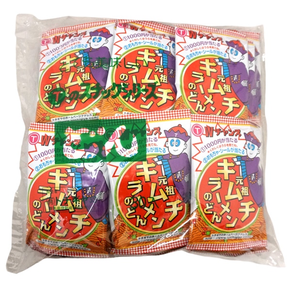 トチギヤ キムチラーメンのどん [1袋 30個入]：駄菓子,お菓子の通販