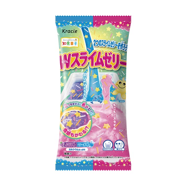 160円 クラシエ Wスライムゼリー [1箱 10個入]：駄菓子,お菓子の通販