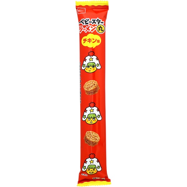 90円 おやつカンパニー 34gベビースターラーメン丸 チキン味 [1箱 12個