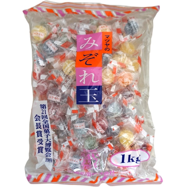 松屋 みぞれ玉 [1袋 約1㎏入(約100粒)]：駄菓子,お菓子の通販｜卸問屋