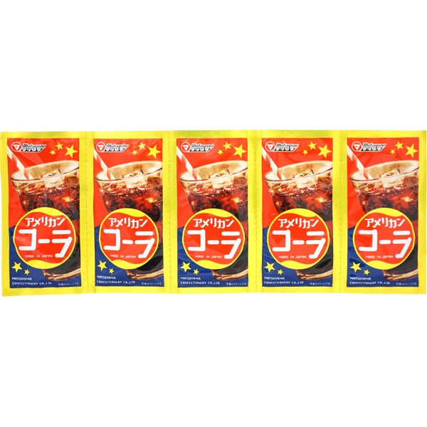 25円 松山 アメリカンコーラ 粉末ジュース [1箱 50個入]