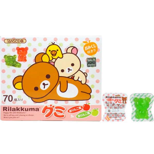 12円 丹生堂 リラックマグミ 赤りんご風&青りんご風　[1箱 70個入]