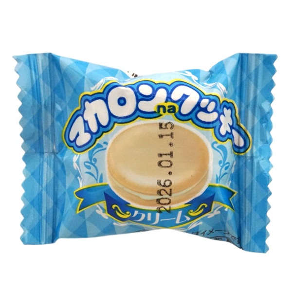270円 やおきん マカロンクッキー クリーム [1袋 180g]