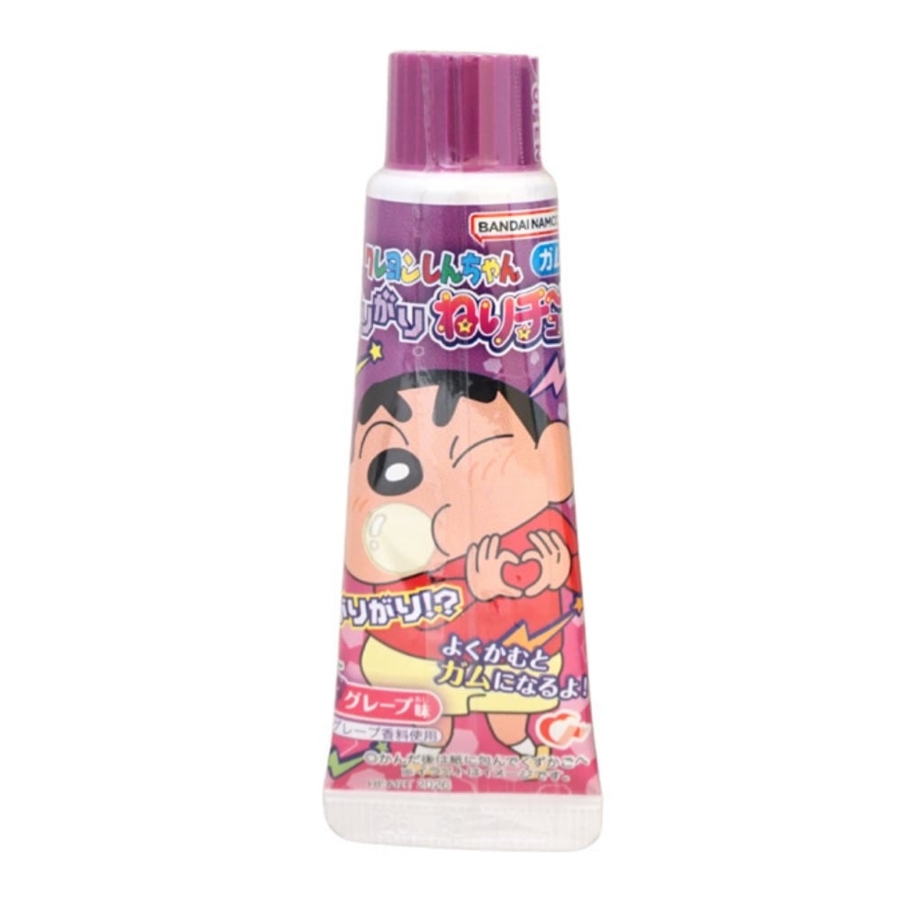 220円 ハート クレヨンしんちゃんがりがりねりチュー グレープ味 [1箱 10個入]