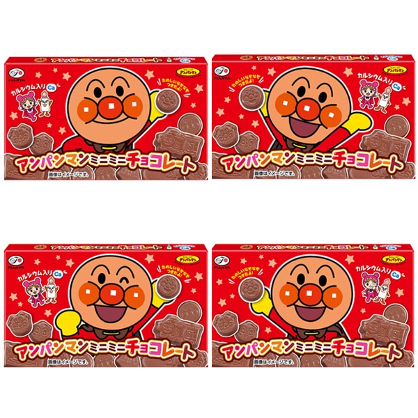 200円 不二家 アンパンマンミニミニチョコレート [1箱 10個入]