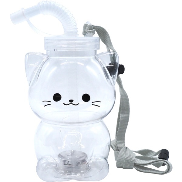 三洋堂 ピカピカ光るネコちゃんボトル [1袋 6個入]