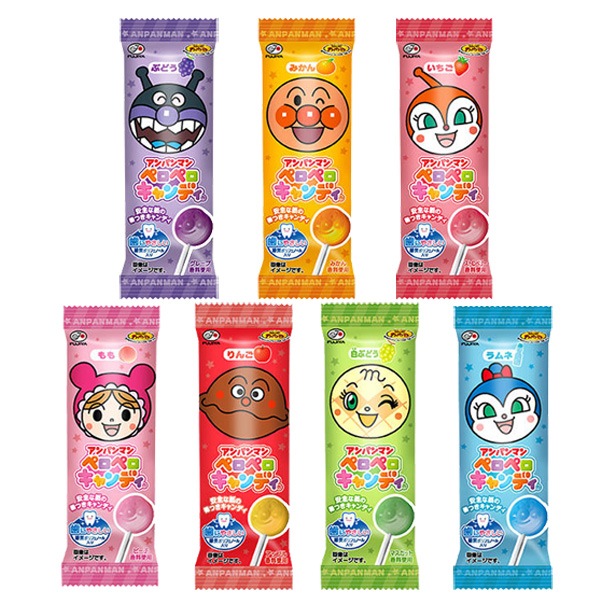 38円 不二家 アンパンマンペロペロキャンディー [1箱 25個入]