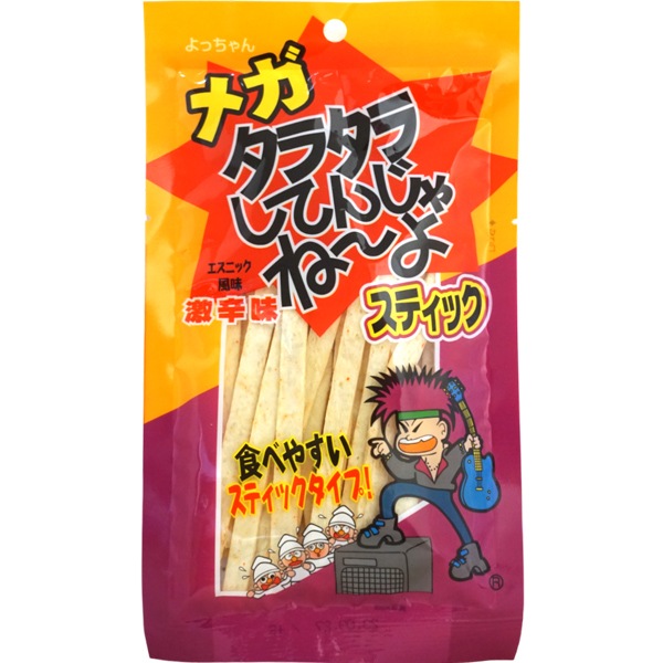 200円 よっちゃん 32gメガタラタラしてんじゃねーよスティック [1袋 10個入]