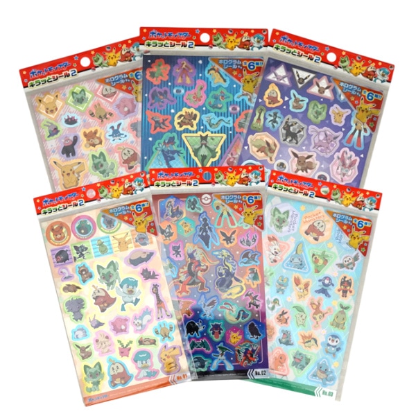 尾上萬 ポケットモンスター キラッとシール2 [1袋 12個入]