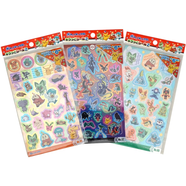 尾上萬 ポケットモンスター キラッとシール2 [1袋 12個入]