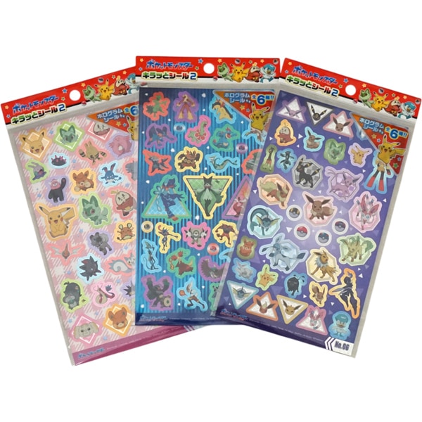 尾上萬 ポケットモンスター キラッとシール2 [1袋 12個入]：駄菓子,お