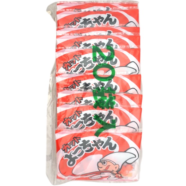 50円 よっちゃん 10gカットよっちゃん三杯酢 [1袋 20個入]：駄菓子,お