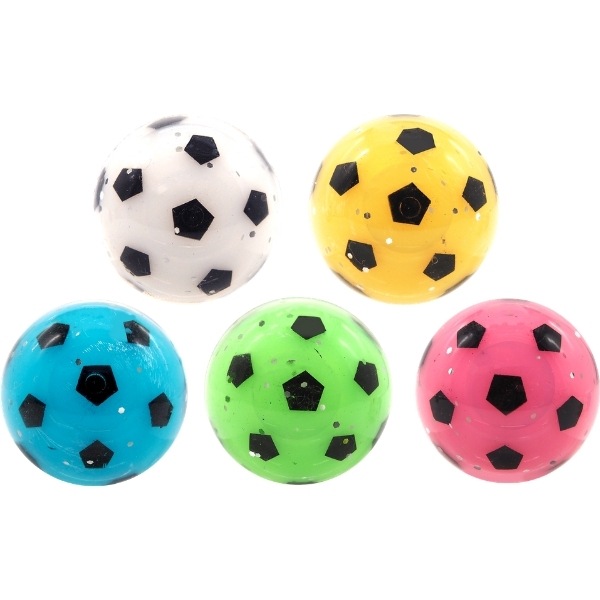 光るピカピカサッカースーパーボール [1箱 30個入]：駄菓子,お菓子の