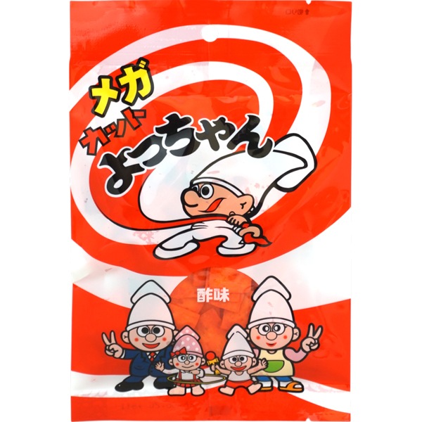 よっちゃん 200円 よっちゃん 40gメガカットよっちゃん [1袋 10個入]：駄菓子,お
